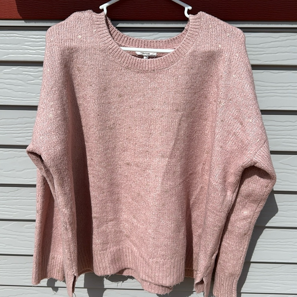 Maurices, XL, Light Pink Sweater